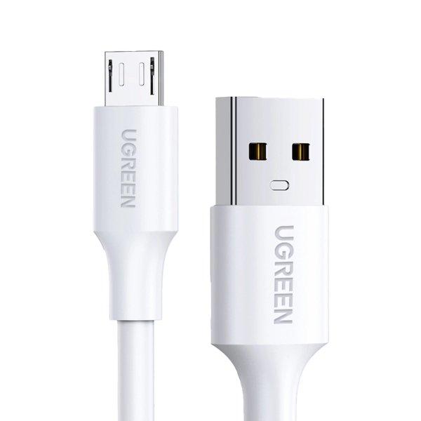 Ugreen US289 USB - micro USB kábel 0,5 m - fehér