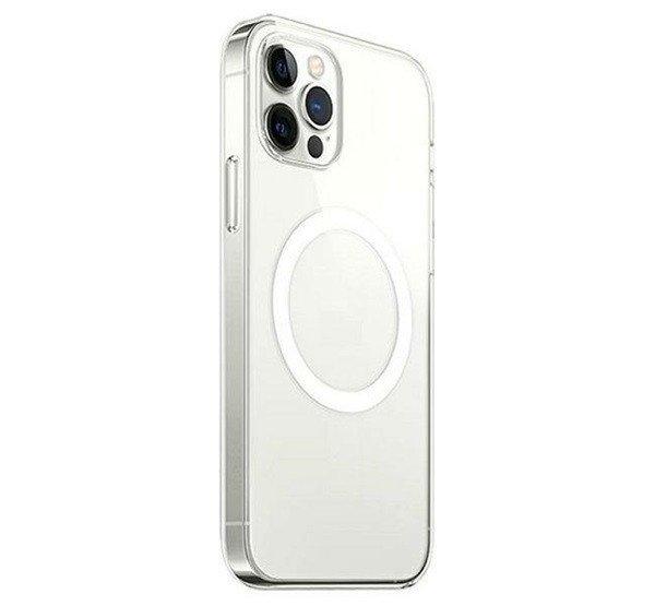 Mercury MagSafe Apple iPhone 14 Pro szilikon tok, átlátszó