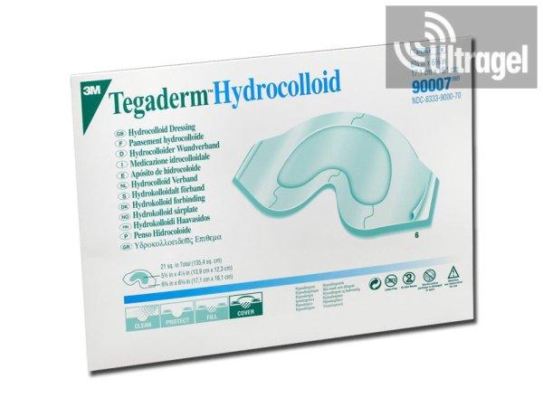 3M TEGADERM™ HYDROCOLLOID 16x17cm - kerekített 90002 - UG714378