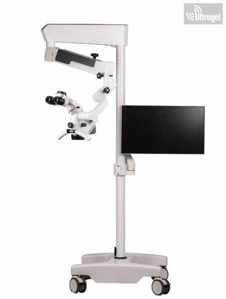Mikroszkóp Sebészeti és fül-orr-gégészeti vizsgálómikroszkóp,
kamerával - Alltion AM 5000; 6x nagyítás