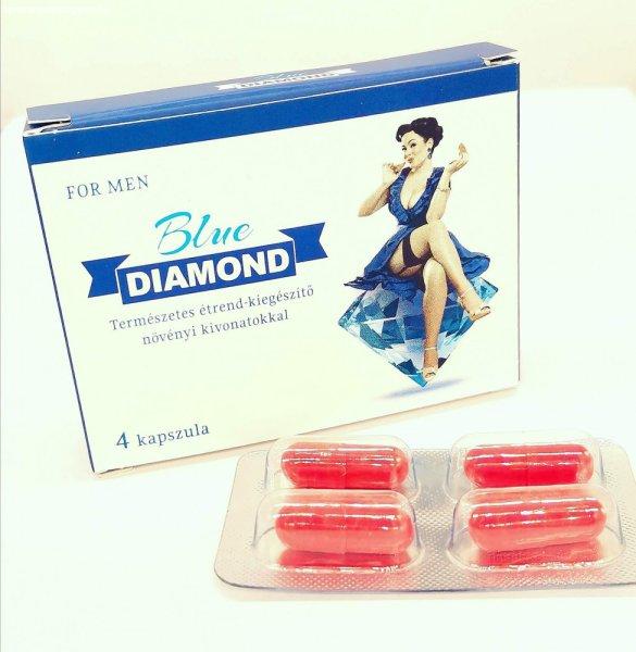 Blue Diamond - természetes étrend-kiegészítő férfiaknak (4db)