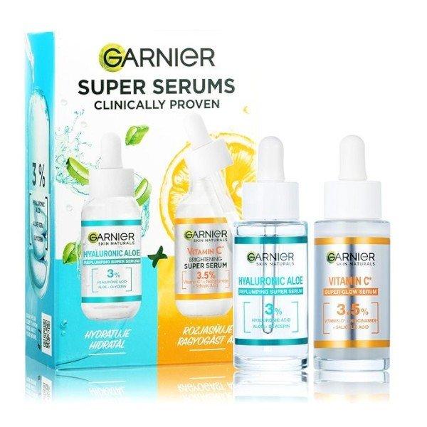 Garnier Ajándék bőrápoló szérum készlet Skin
Naturals 2 x 30 ml