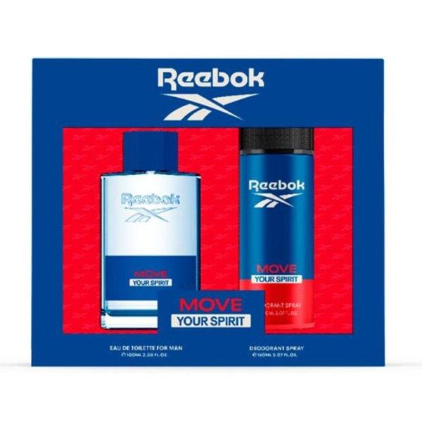 Reebok Move Your Spirit EDT 100 ml + spray dezodor 150 ml