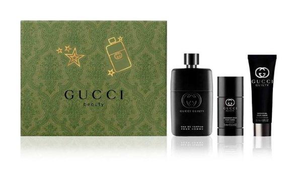Gucci Guilty Pour Homme Eau de Parfum - EDP 90 ml + tusfürdő 50 ml +
szilárd dezodor 75 ml