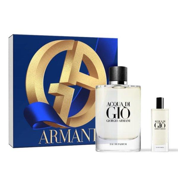 Giorgio Armani Acqua Di Gio Pour Homme - EDP 125 ml
(újratölthető) + EDP 15 ml