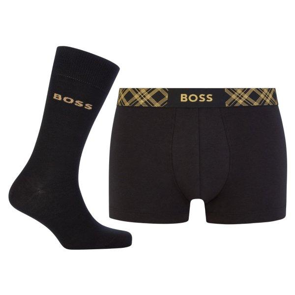Hugo Boss Férfi szett - boxeralsó és zokni BOSS 50500374-001 XXL