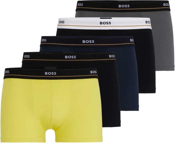 Hugo Boss 5 PACK - férfi boxeralsó BOSS 50508889-986 XL