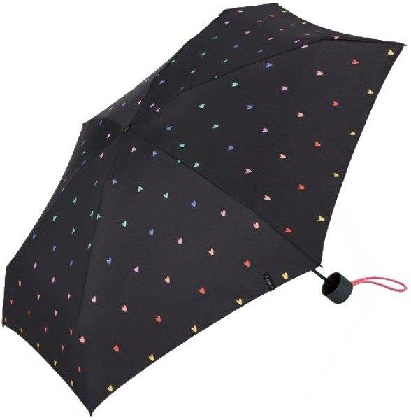 Esprit Női összecsukható esernyő Petito 58693 black
rainbow