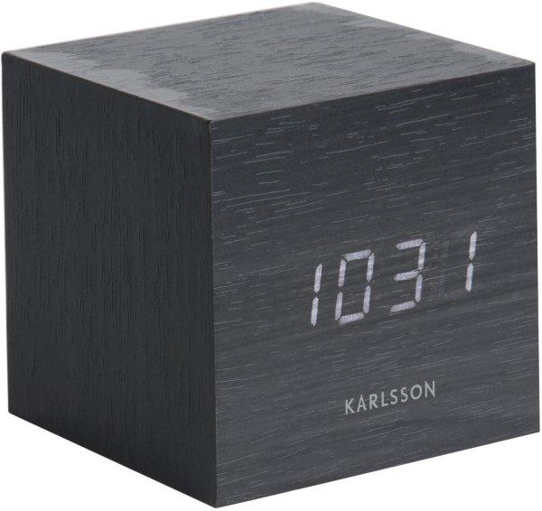 Karlsson Divatos LED ébresztőóra - óra KA5655BK