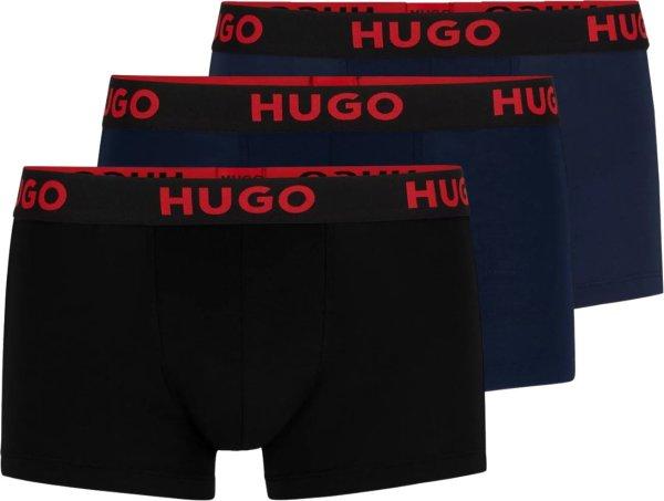 Hugo Boss 3 PACK - férfi boxeralsó HUGO 50496723-406 L