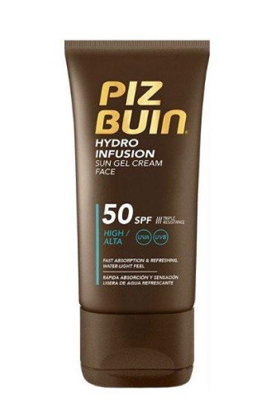 Piz Buin Fényvédő gél arckrém SPF 50 Hydro Infusion
(Face Sun Gel Cream) 50 ml
