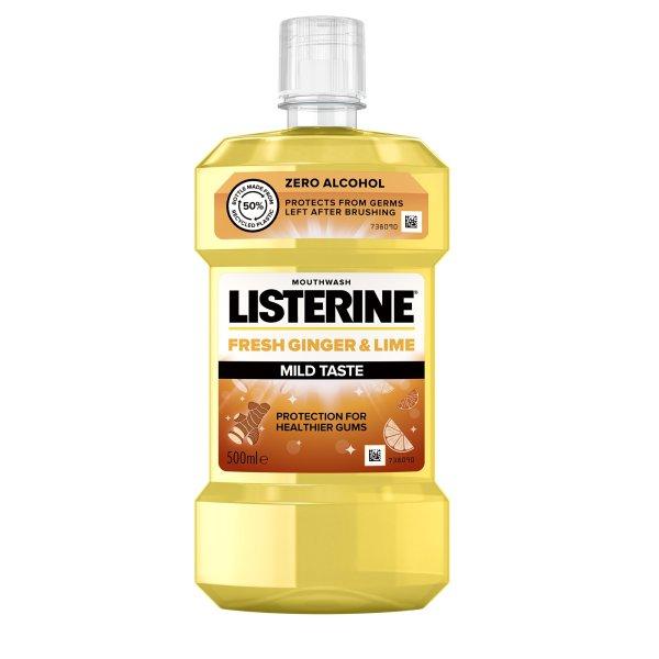 Listerine Szájvíz Fresh Ginger & Lime Mild Taste 500 ml