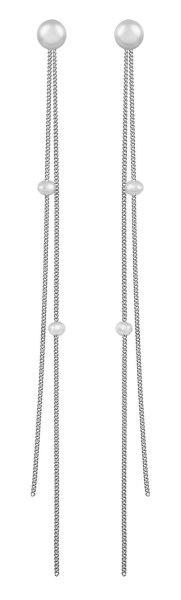 JwL Luxury Pearls Gyöngy láncos fülbevaló 2 az 1-ben JL0428