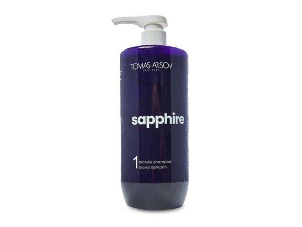 Tomas Arsov Sampon szőke, szőkített és melírozott
hajra Sapphire (Blonde Shampoo) 1000 ml