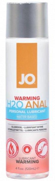 System JO Síkosító gél Anal H2O Warming (120 ml)