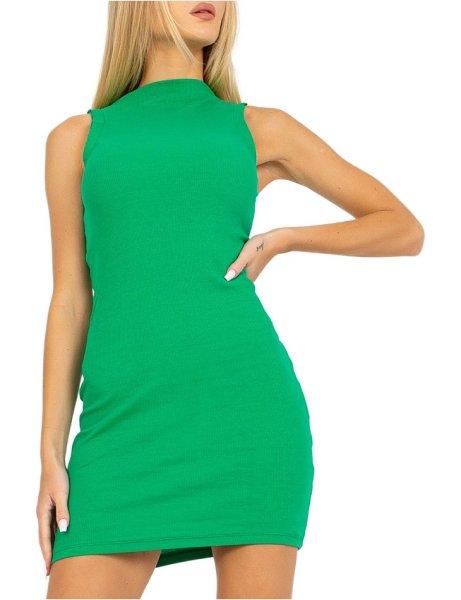 Zöld mini szűk szabású ruha