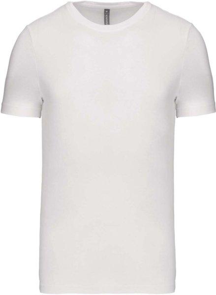 Férfi jersey rövid ujjú póló, Kariban KA356, White-2XL