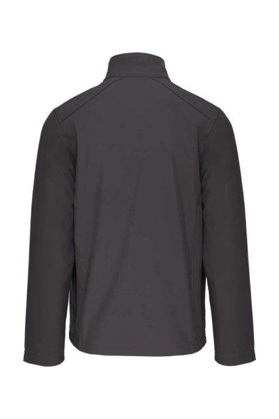 Férfi 3 rétegű softshell dzseki, Kariban KA401, Titanium-3XL