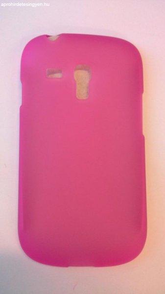 Samsung I8190 Galaxy S3 Mini pink Szilikon tok