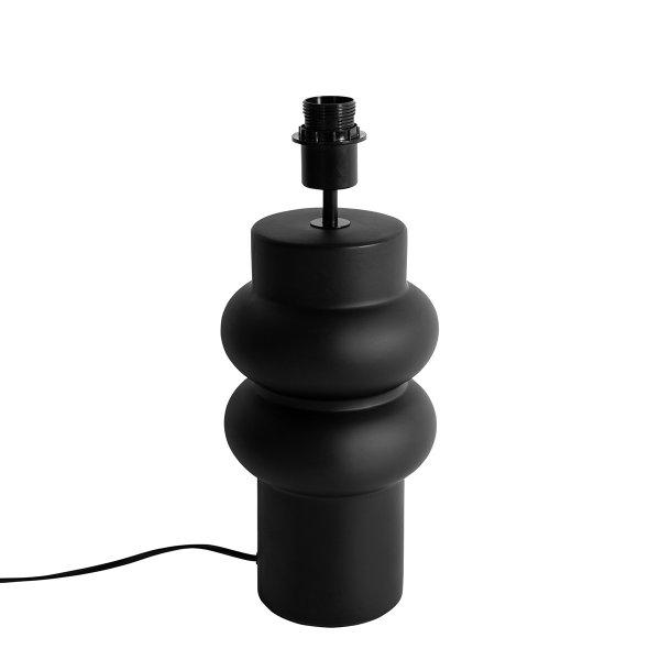 Design asztali lámpa fekete kerámia 17 cm búra nélkül - Alisia