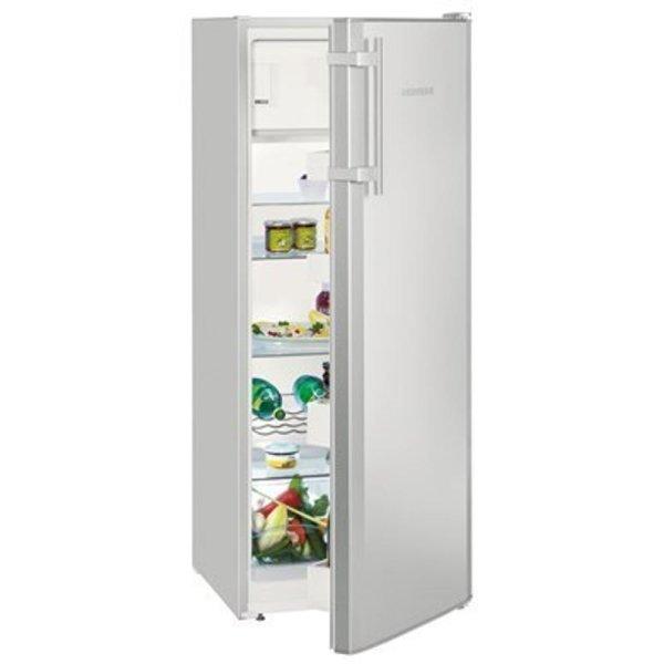 Liebherr KPsle290 szabadonálló egyajtós hűtőszekrény ezüst 230/21L
140x55x63cm