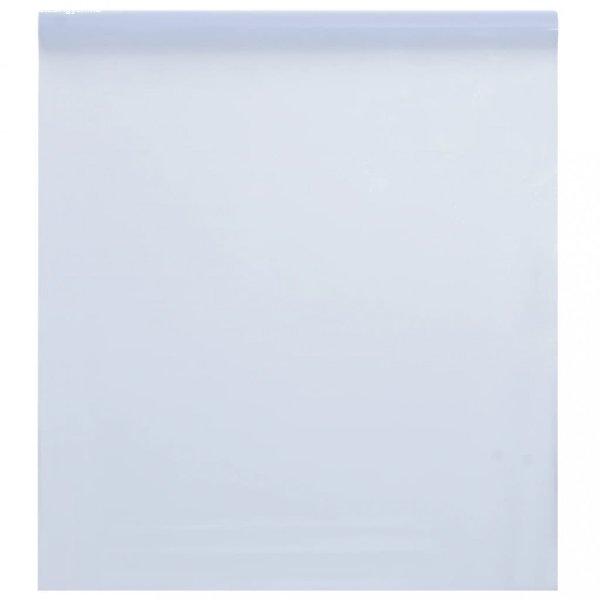 Matt átlátszó fehér PVC statikus ablakfólia 45 x 500 cm