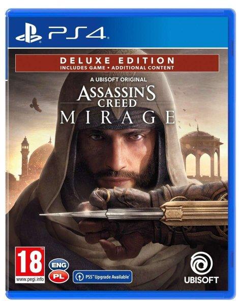 Assassins Creed Mirage Deluxe Edition (PS4) játékszoftver