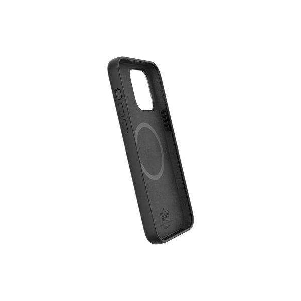 Puro Icon Mag iPhone 14 Pro MagSafe Tok - Fekete