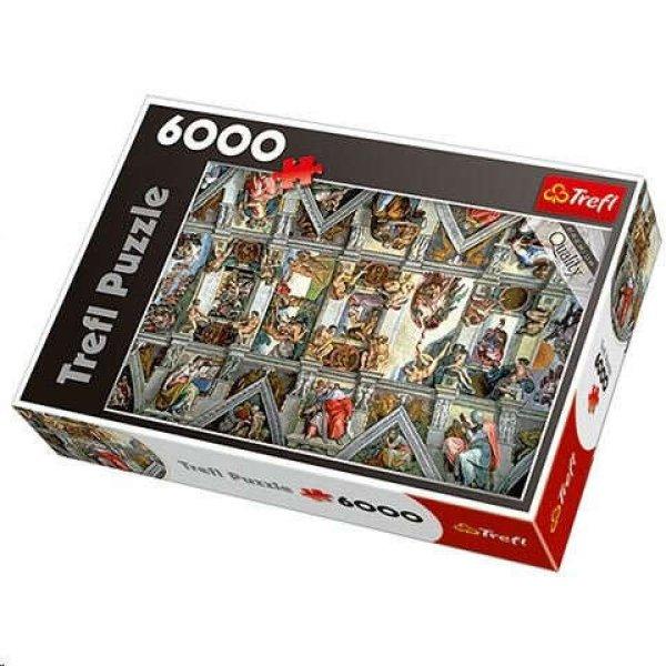 Trefl Sixtus-kápolna 6000 db-os puzzle (65000T)