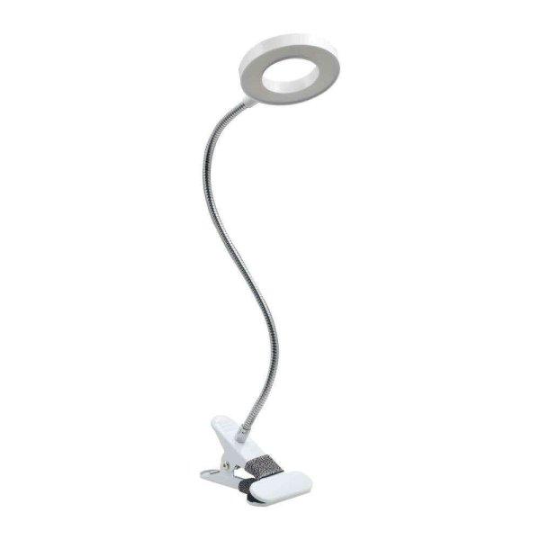 Állítható asztali lámpa Flex LED, 8W, állítható színhőmérséklet
(3000/4500/6500K), 790 lm, fehér, Klausen