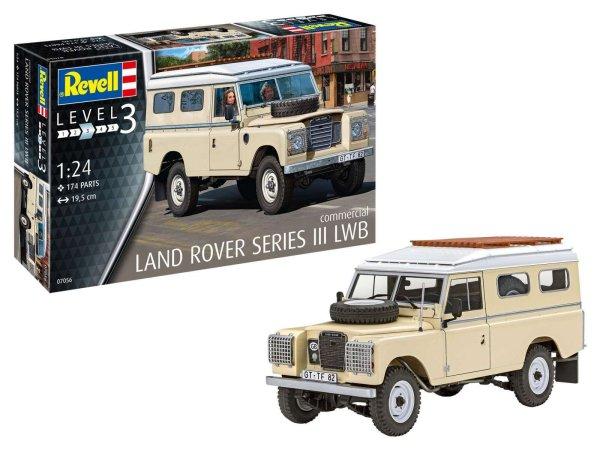 Revell Land Rover series III LWB autó műanyag makett (1:24)