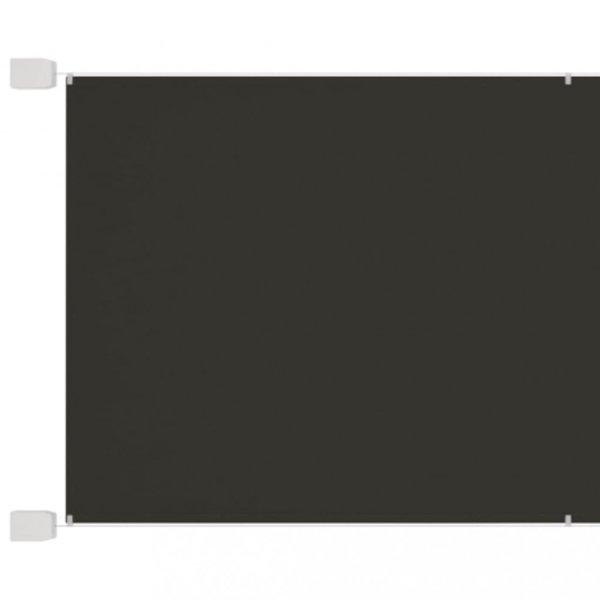antracitszürke oxford-szövet függőleges napellenző 100x1000 cm