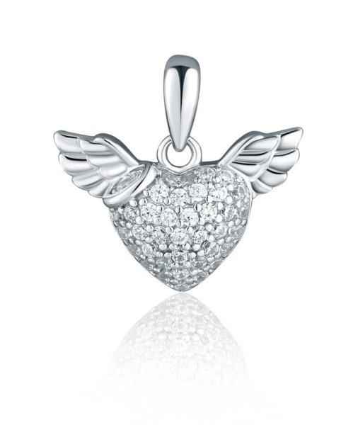 JVD Népszerű ezüst szív medál szárnyakkal
SVLP1142X61BI00
