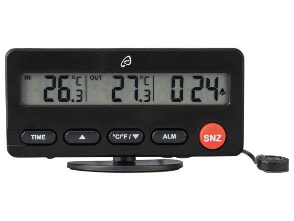 Auriol 498224 autós hőmérő, digitális óra + külső - belső hőmérő,
fagyriasztással