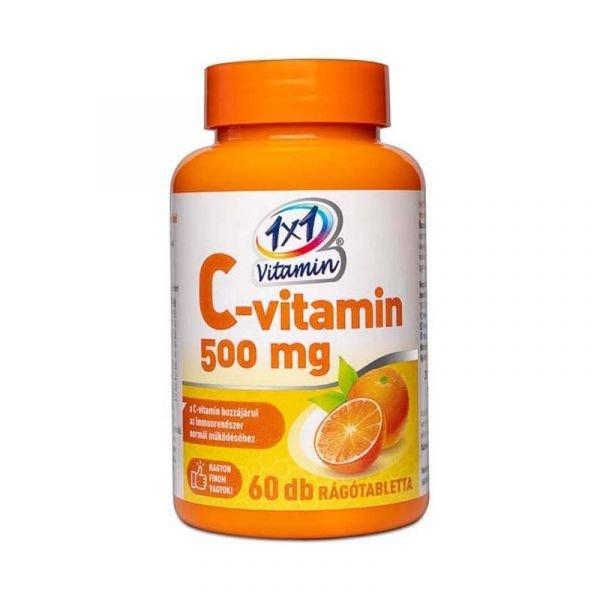 VitaPlus 1x1 Vitaday C-vitamin 500 mg narancs 60x