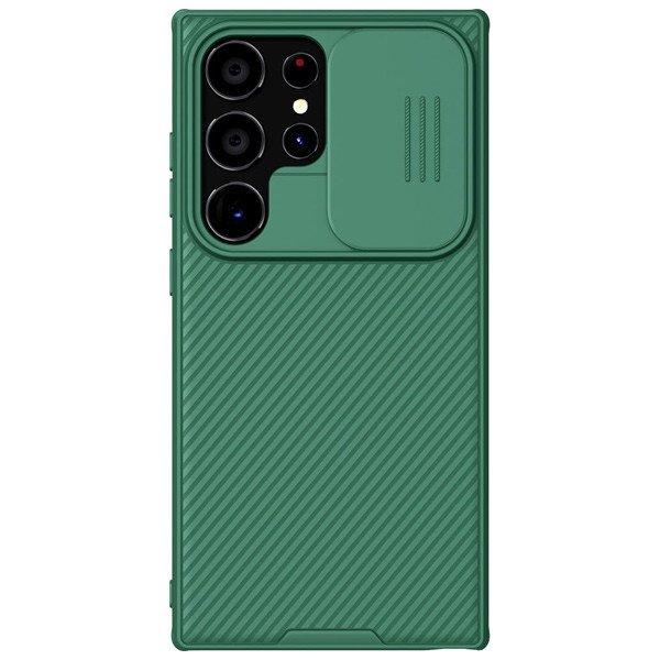 Nillkin CamShield PRO tok Samsung Galaxy S24 Ultra számára, zöld