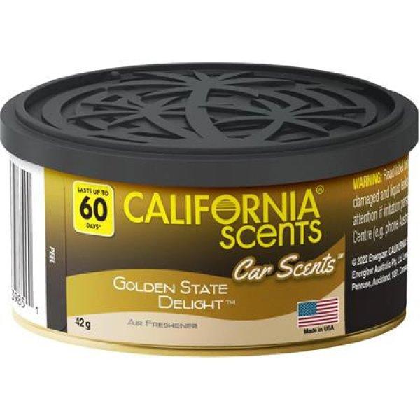 Autóillatosító konzerv, 42 g, CALIFORNIA SCENTS "Golden State
Delight"
