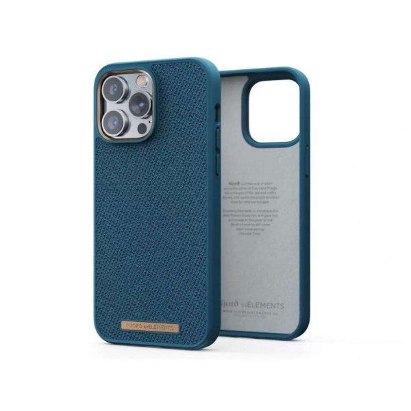 Njord Tonal szövet tok iPhone 14 Pro Max készülékhez kék NA44TN01