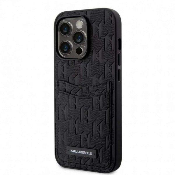 Karl Lagerfeld tok fekete Iphone 14 Pro Max készülékhez KLHCP14XSAKLHPPK