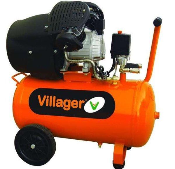 ÁFA kompresszor VE 50L, teljesítmény 2200W, áramlás 316l / perc, Villager