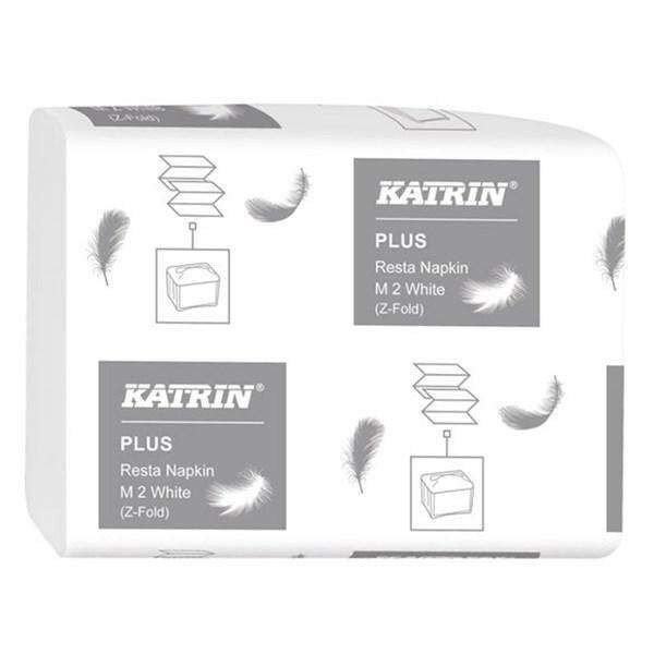 Szalvéta KATRIN M2 2 rétegű 25,5x15,5 cm 140 lapos hófehér 15 csomag/karton