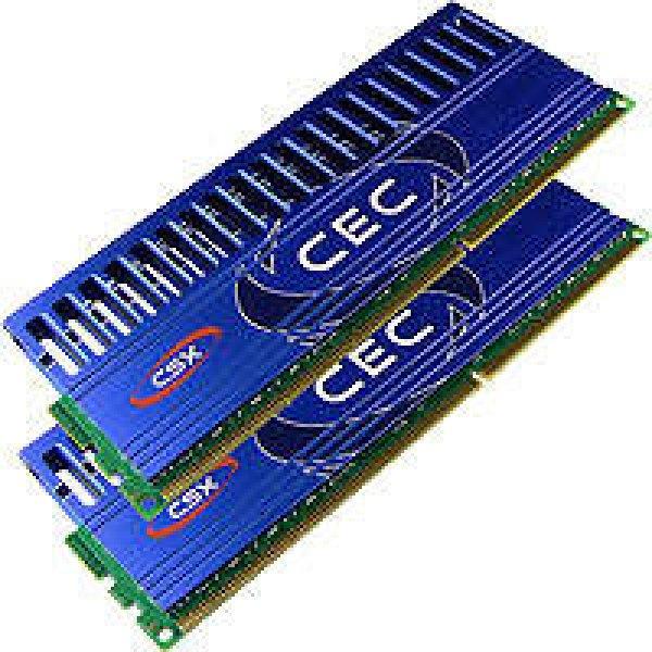 4GB 1600MHz DDR3 RAM CSX + Metal Cooler (2x2GB)