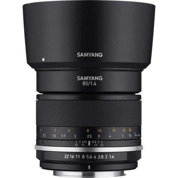 Samyang MF 85mm f/1.4 MK II objektív (Fuji X)