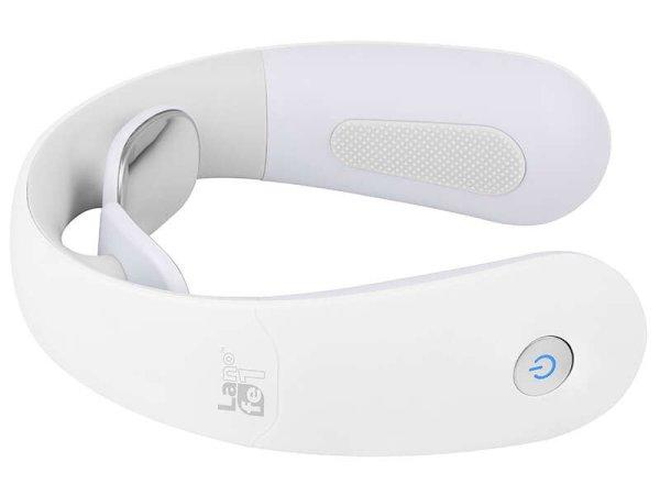 Lafe EMS001 Smart Bluetooth TENS, 18 fokozat, 800 mAh, Fehér nyakmasszírozó