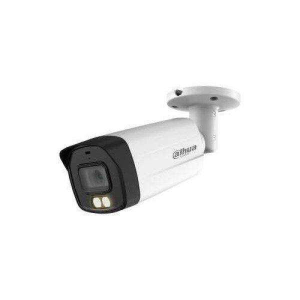 Bullet Security kamera, analóg 5MP, Smart Dual, 2.8mm, fehér fény 40 m,
Mikrofon, IP67, Fém, Dahua HAC-HFW1509TM-IL-A-0280B