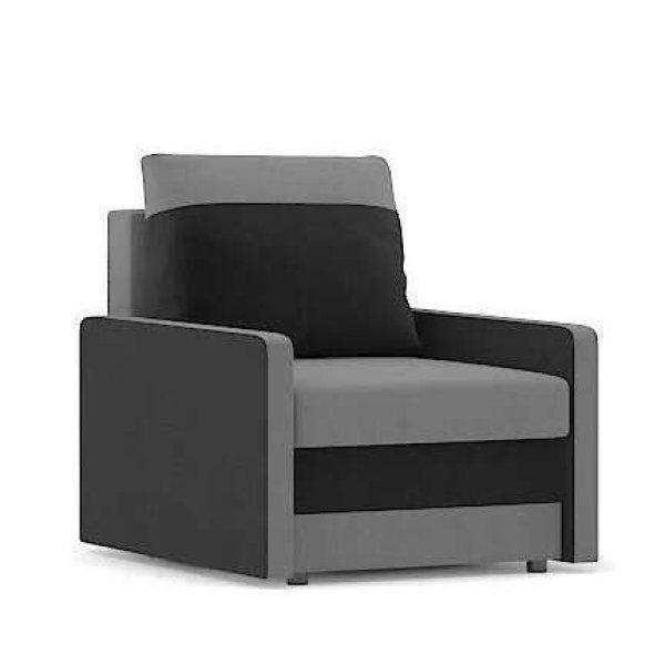 MILTON fotel, PRO szövet, bonell rugóval, szín - szürke / fekete
(GSAG5999114122096)