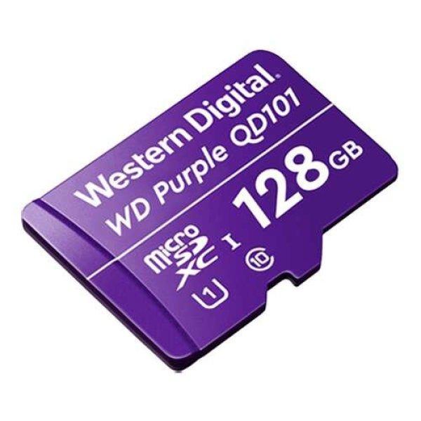 Kártya MicroSD 128GB'seria Purple Ultra Endurance - Western Digital WDD128G1P0C