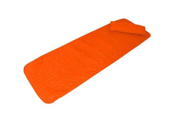 Bedora Summer Párna és matrac napozóágyba 60x190 cm, narancssárga