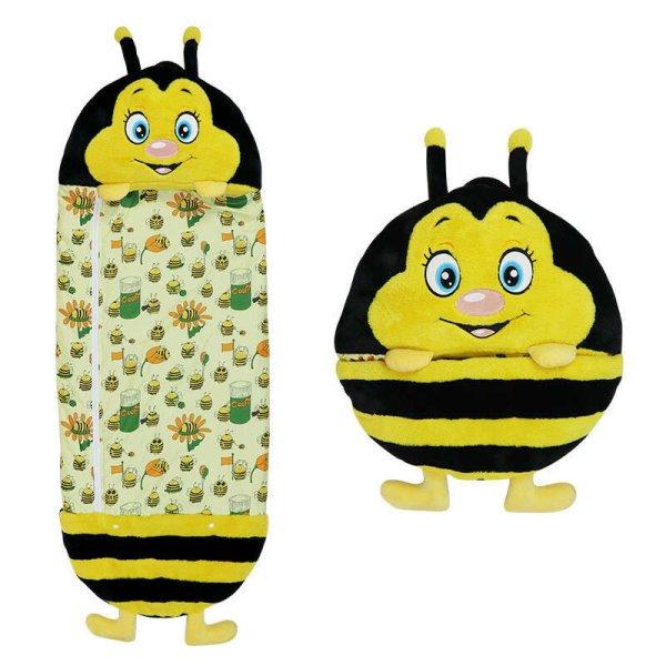 Plüssállat És Hálózsák Gyerekeknek méhecske L nettó165x70 nettó