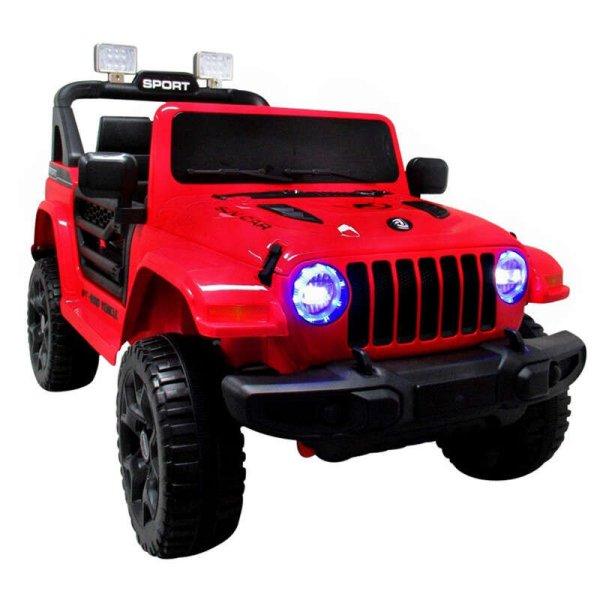 R-Sport Jeep X10 Elektromos autó hang- és fényeffekttel + távirányító 12V
#fehér